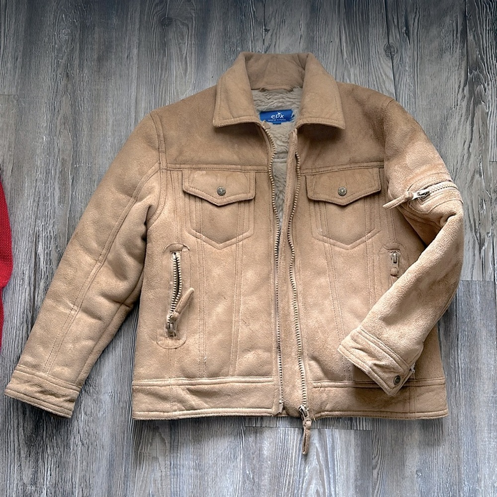 Lether jacket kid